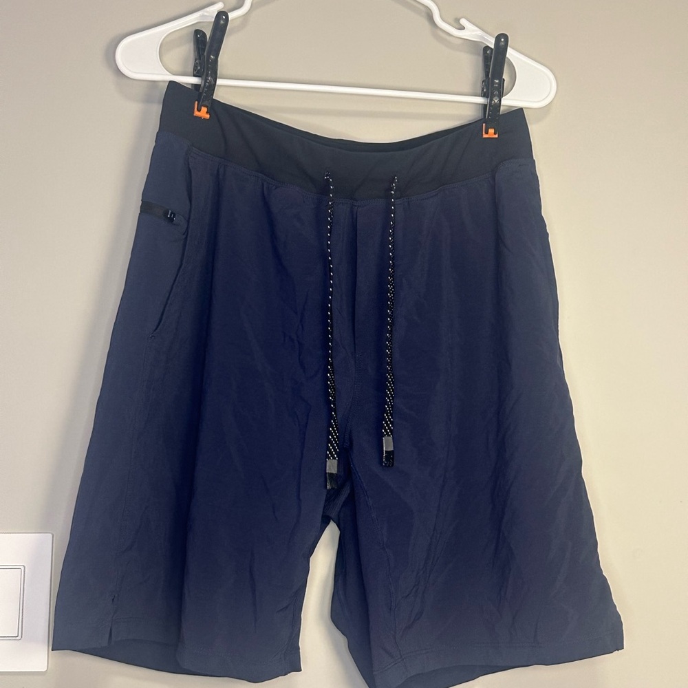 Fabletics Dark Blue Athletic Shorts